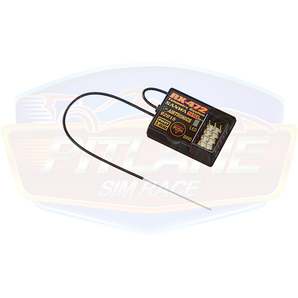 Sanwa RX-472 (2.4GHz, 4-Channel, FHSS-4, SSL) Telemetry Receiver