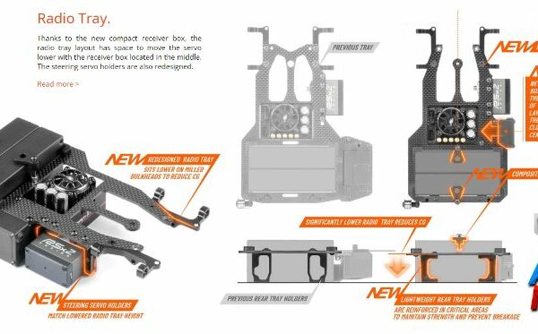 340153 Xray Rx8E'23 - 1/8 Luxury Electric On-Road Car - immagine 7