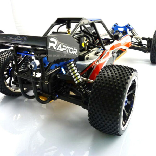 BUGGY RAPTOR 5XB 1/5 HIMOTO MOTORE 32CC 2.4ghz - immagine 5