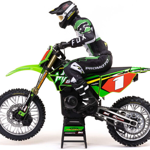 Losi Promoto-MX 1/4 Motorcycle Pro Circuit RTR - immagine 3