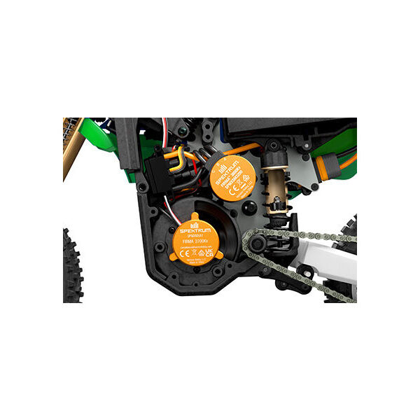 Losi Promoto-MX 1/4 Motorcycle Pro Circuit RTR - immagine 11