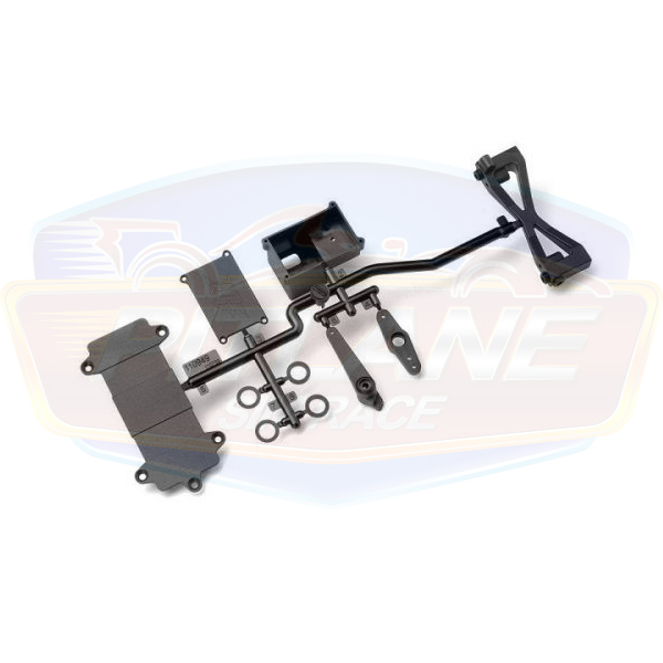 HB RACING R8 HB110949  SET PLASTICHE PIASTRA RADIO