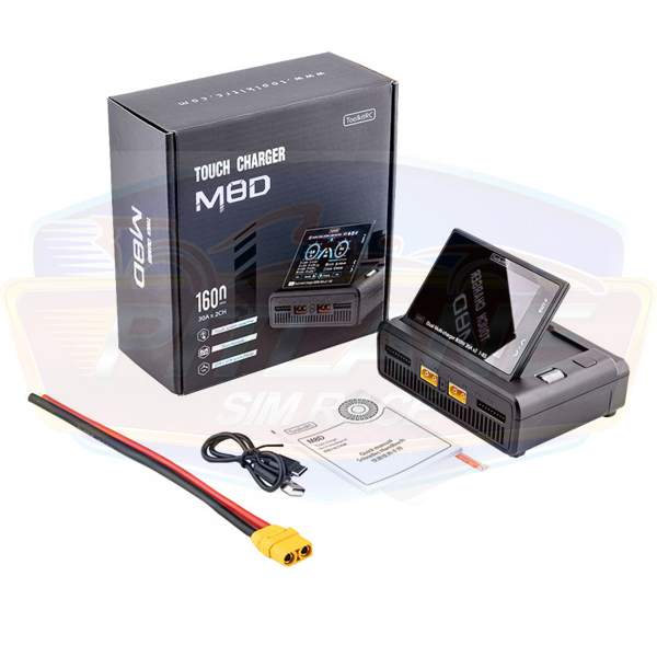 ToolkitRC M8D LiPo 1-8S 30A Duo Charger DC 10-49V