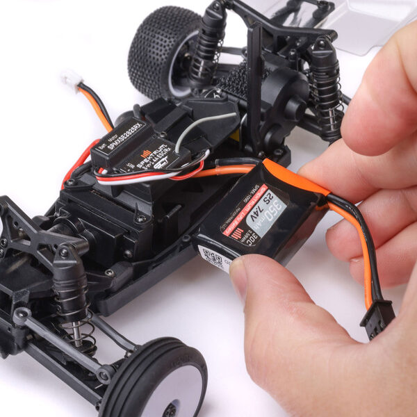 Losi 1/24 Micro-B 2WD Buggy RTR (Silver) - immagine 8