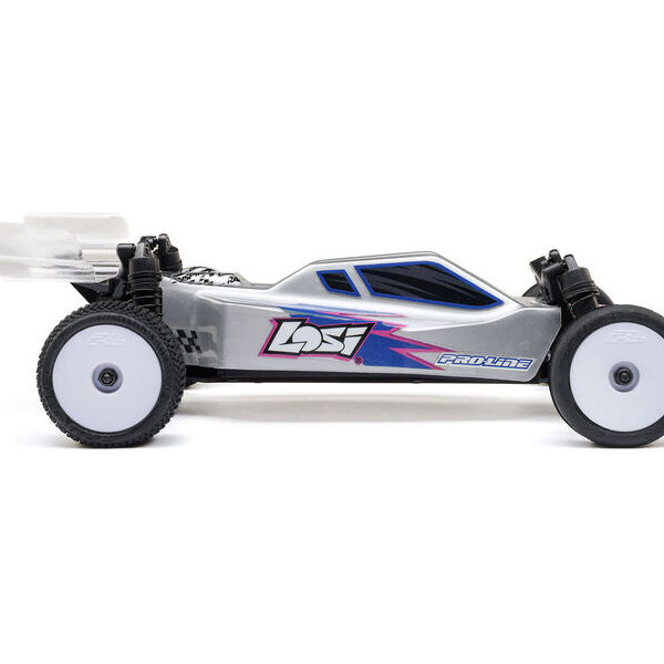 Losi 1/24 Micro-B 2WD Buggy RTR (Silver) - immagine 5
