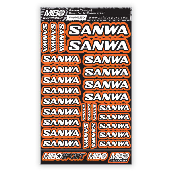 Sanwa Design Pre-Cut Stickers by MM (white, Larger A5 size) - immagine 4