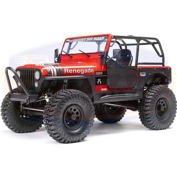 Axial SCX10 III Jeep CJ-7 1/10 4WD RTR (Red)