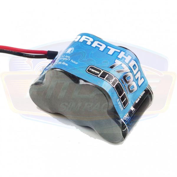 Marathon 1700 receiver pack hump nimh (6.0v) w/rtr/bec plug 20 awg (ORI12243)