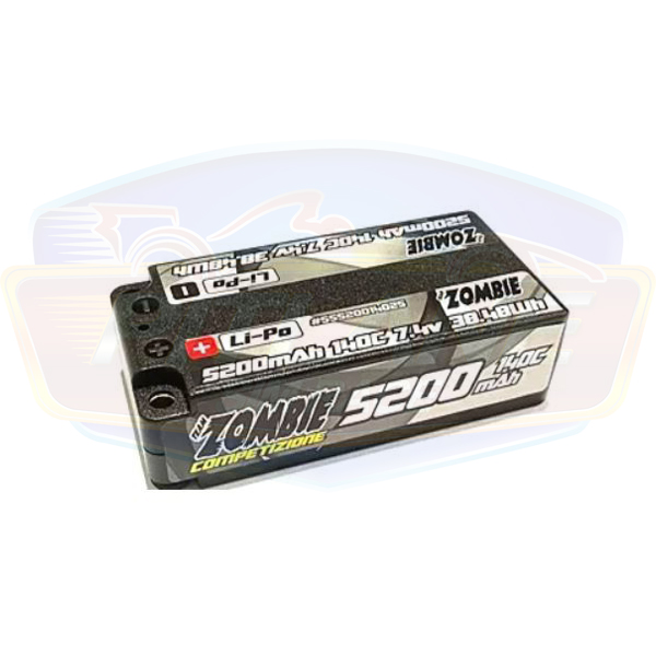Zombie Shorty 5200mAh 7.4V 2S 280C/140C LiPo (5mm, 182g)