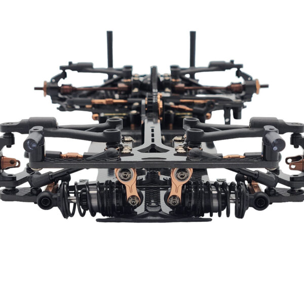 RC Maker SP1-F 1/10th EP On-Road FWD Car Kit - Carbon - immagine 8